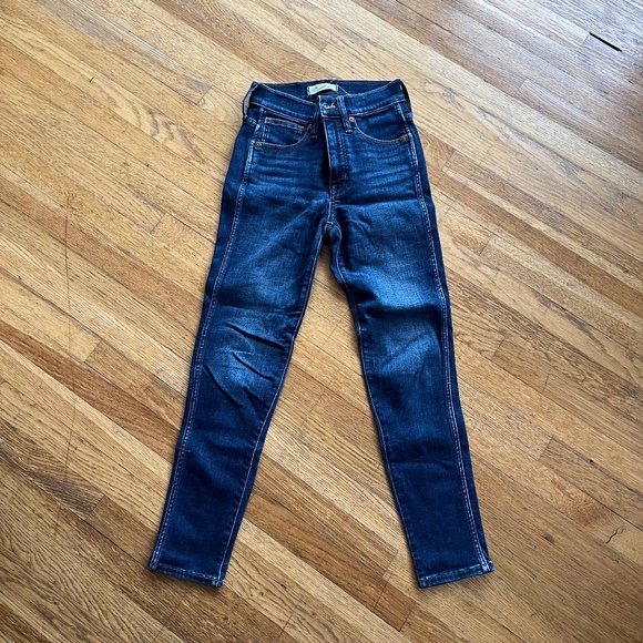 Madewell 10" High Rise Skinny Jeans Size 24P - Picture 1 of 3